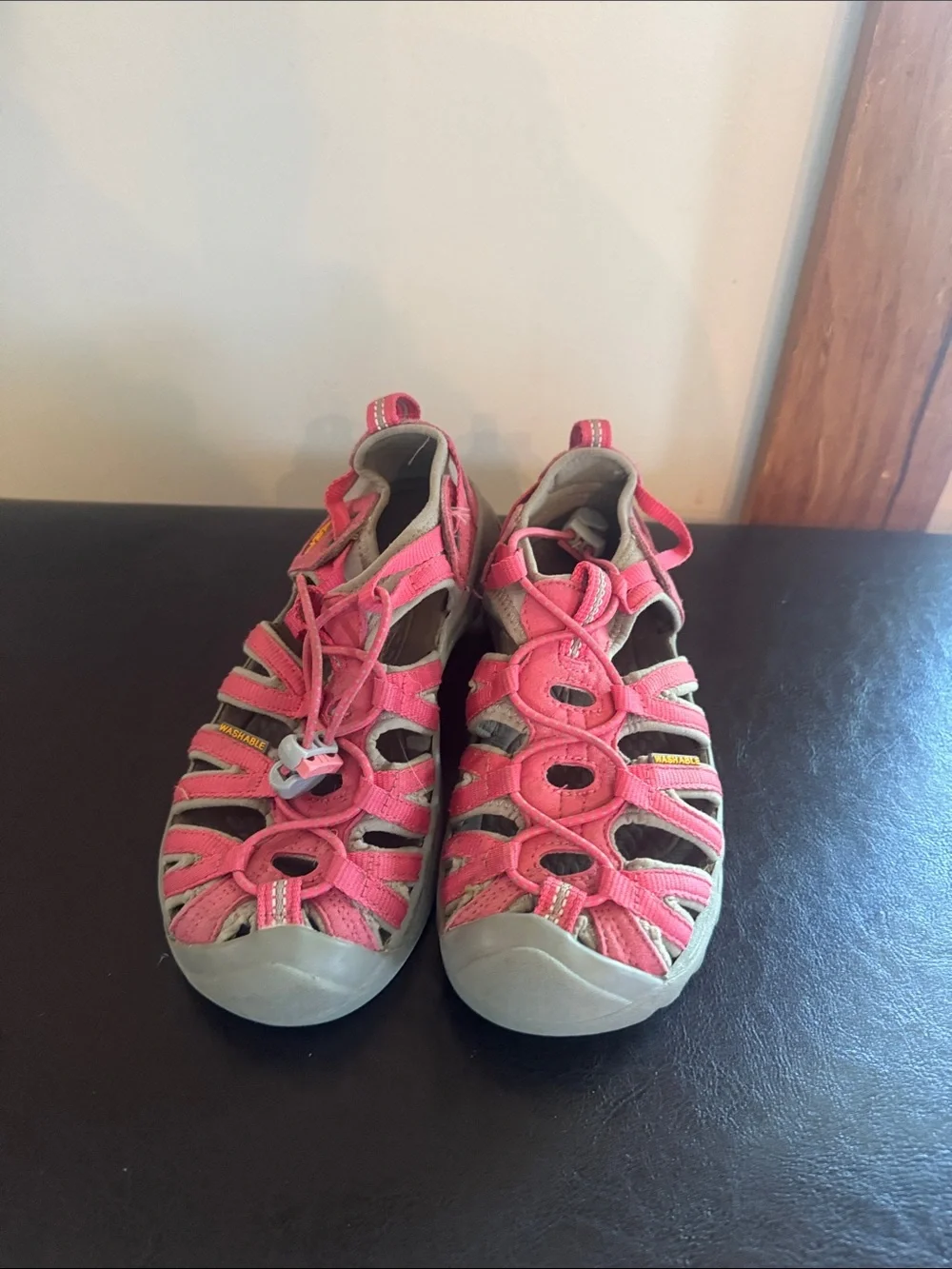 Keen Kids Pink and Gray Outdoor Sandal